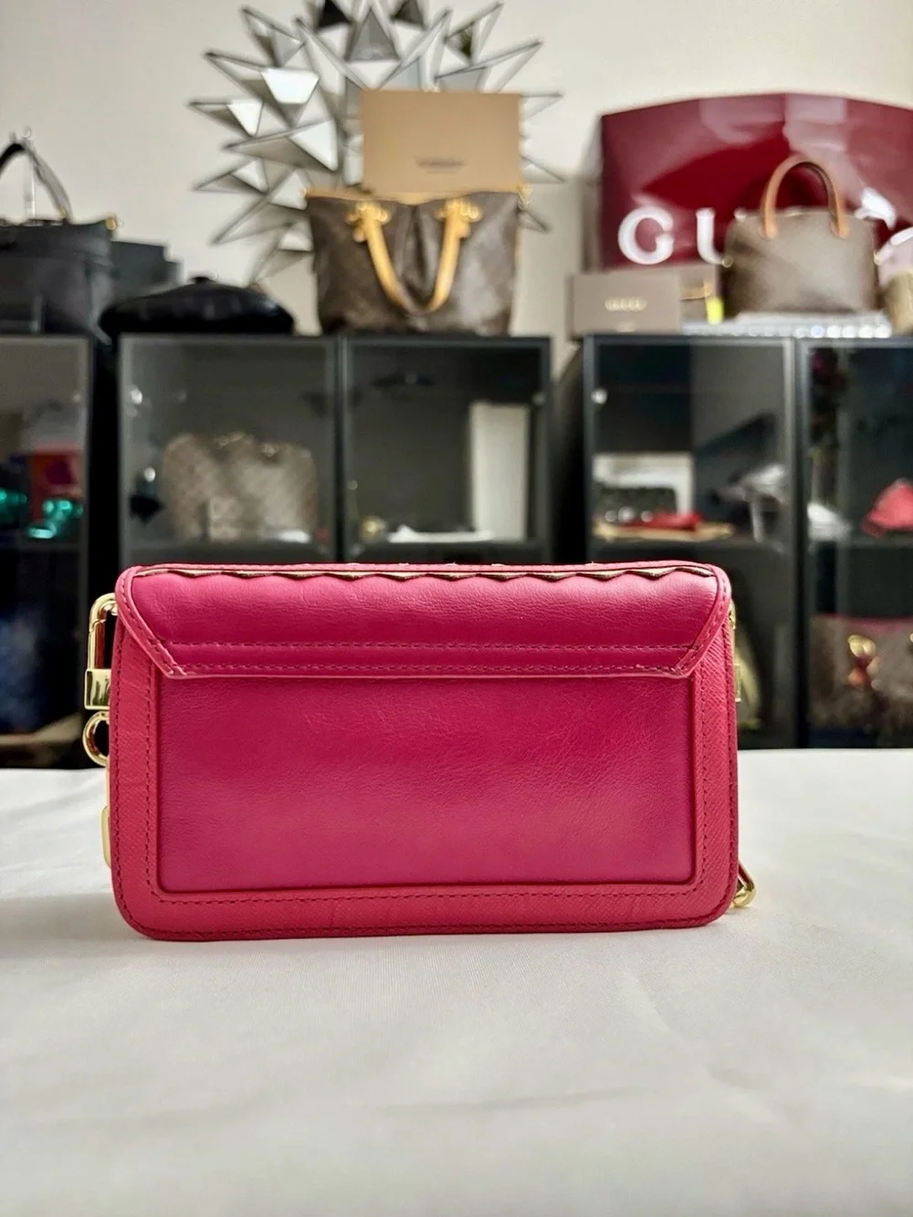 Tory Burch Robinson Zig Zag Crossbody Bag.